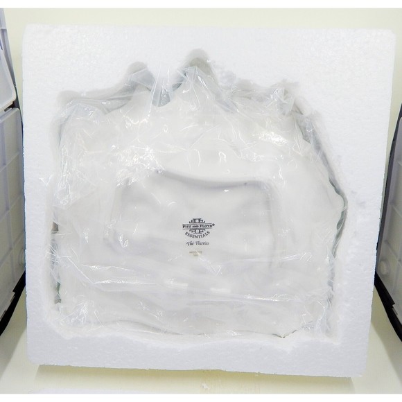 Fitz and Floyd Essentials The Flurries Snowmen Canape Tidbit Candy Plate Dish - Picture 8 of 11